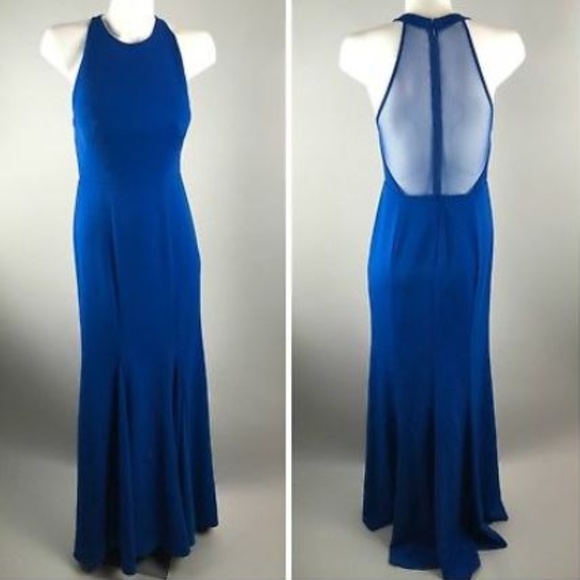 Carmen Marc Valvo Dresses & Skirts - Carmen Marc Valvo Infusion Mesh Back Mermaid Sz 2